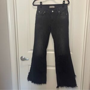 We The Free Raw x Free People Hem Flare Jeans 24